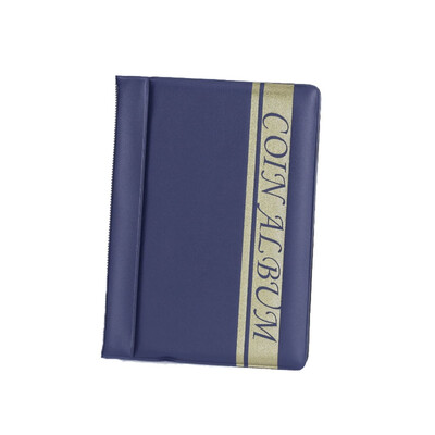 

Toponeto 120 Pockets Coins Album Collection Book Commemorative Coin Holders Gifts
