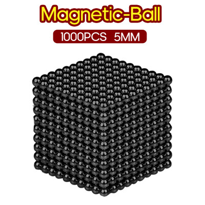 

1000PCS Magnetic-Ball 5mm Building Toy Simple Design Office Adults Stress Relief Toys