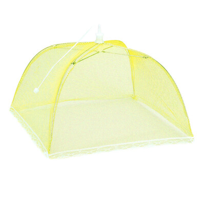 

JPGIF 1 Large Pop-Up Mesh Screen Protect Food Cover Tent Dome Net Umbrella Picnic