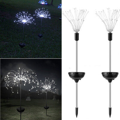 

Gobestart 150LED Solar power garden light Christmas Lights Outdoor fireworks LED Lawn Lamp