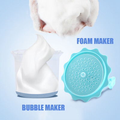 

Facial Cleaning Foam Cup Cleanser Foam Incredible Bubble Maker Maker Facial Cleaning Tool Random Color