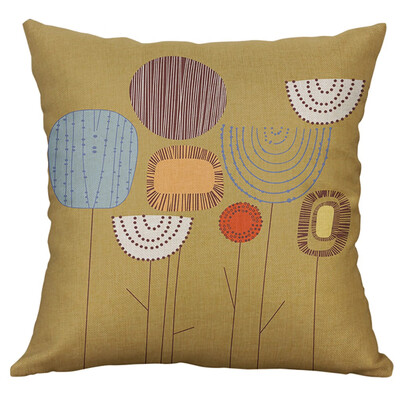 

〖Follure〗Simple Linen Creative Lovely Pillow Cover Pillow Cover Car Pillow Cover