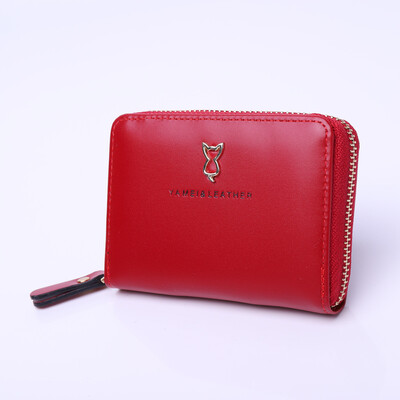 

Tailored Wallet Female Short Mini Card Bag Women Cartoon Multi-card Simple Coin Purse