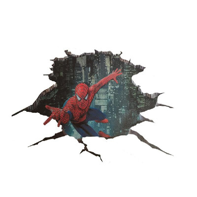 

Car Sticker Superhero Car Decals Creative 3D Cartoon Funny Car Sticker Waterproof Car Scratch Repair Decorative Stickers