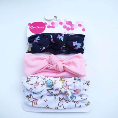 

3pcs Baby Girls Cute Bowknot Ball Design Headband Headwear Apparel Photography Prop Party Gift