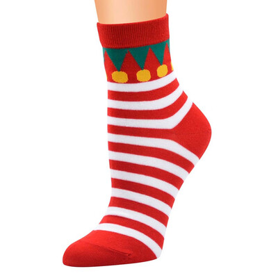 

1Pair Lovely Christmas Socks Women Men Gift Santa Claus Deer Warm Winter Xmas Funny Socks Unisex Socks For Christmas Gift