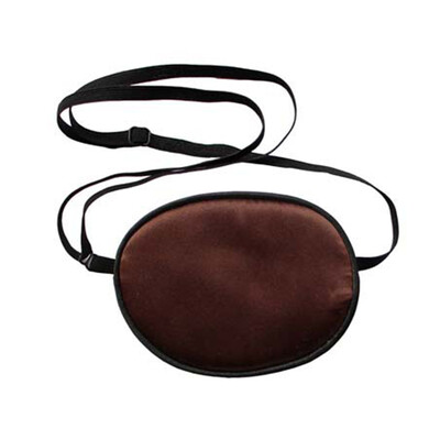 

High Quality Silk Adult Children Monocular Eye Mask Useful Full Cover Astigmatism Training Single Eye Mask Comfort Cover