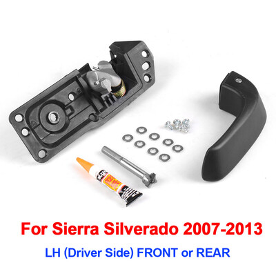 

Door Handle Repair Kit Car Inside LH Driver Side Fit For 07-13 Sierra Silverado