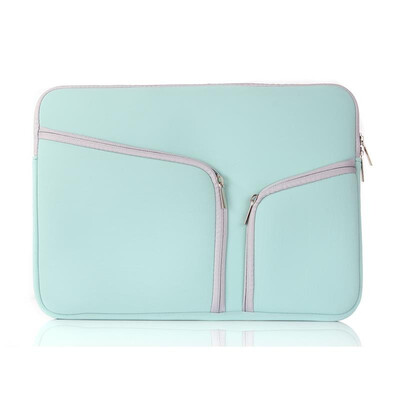 

2018 NEW Laptop Bag For Macbook Pro Air Retina 11 12 13 15 inch Notebook Sleeve Bag Ultrabook Pouch Double Pocket Zipper Bag