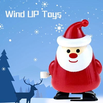 

YIWULAClockwork Gift Wind Up Toy Funny Educational Christmas Toy Decorate Gifts