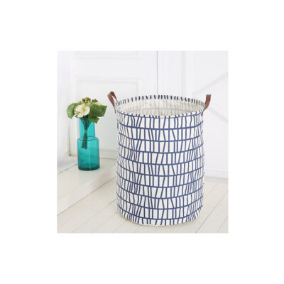 

NeillieN Household cloth dirty basket dirty basket folding basket toy clothing Cotton&linen Storage basket laundry basket