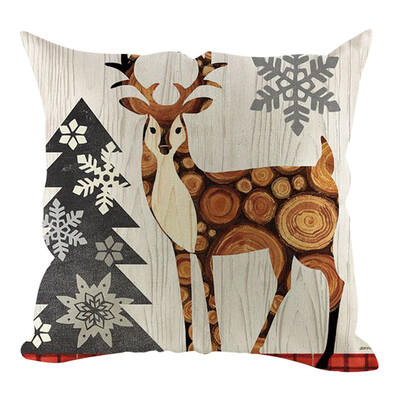 

〖Follure〗Christmas Pillow Cover Pillowcases Decorative Sofa Cushion Cover Home Decoration