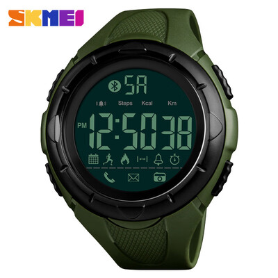 

SKMEI New Men Sport Outdoor Watch Smart Watches Bluetooth Smartwatch Waterproof Wristwatch 1326