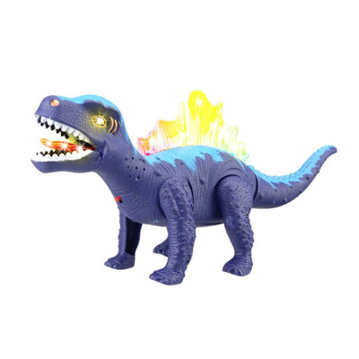 

〖Follure〗LED Light Up&Walking Realistic Dinosaur with Sound Kids Toy Gift 156In