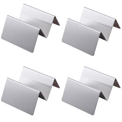 

Toponeto 4Pcs Stainless Steel Taco Holder Display Holders Kitchen Food Rack Shell