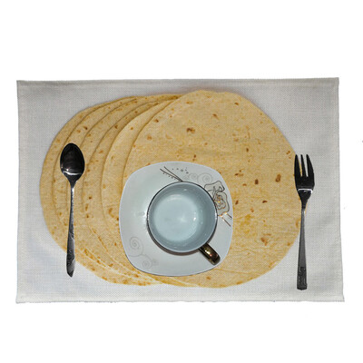 

Toponeto Creative Mexican Burrito Placemat Home Kitchen Restaurant Bar Placemat