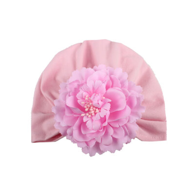 

Newborn Baby Girl Boy Soft Cute Flower Turban Knot Hospital Hats Toddler Floral Caps Headwear