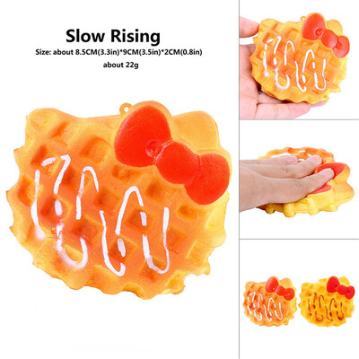

YIWULAWaffles Cake Super Slow Rising Scented Relieve Stress Toy