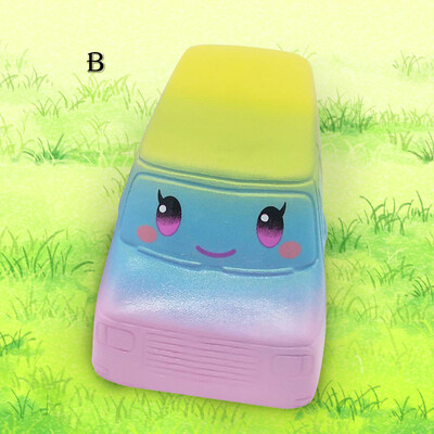 

Siaonvr Mini Adorable Car Super Slow Rising Kids Fun Toy Stress Reliever Toy Gift