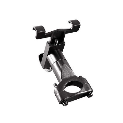 

1PCS Motorcycle Bicycle Handlebar Phone Holder Cradle Clamp Universal 360°Rotatable Aluminum Bracket
