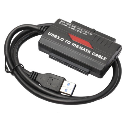 

USB 30 to SATA IDE Cable 25"35" Hard Drive Adapter Converter Cord High Speed CDDVD-RW Line