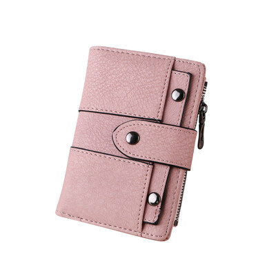 

Fashion Women Faux Leather Short Purse Clutch Wallet Pouch Coin Card Holder