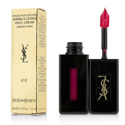 

YVES SAINT LAURENT - Rouge Pur Couture Vernis A Levres Vinyl Cream Creamy Stain - 410 Fuchsia Live 55ml018oz