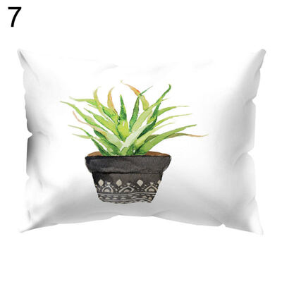 

Fresh Bonsai Plant Square Throw Pillow Case Cushion Cover Sofa Bedding Articles