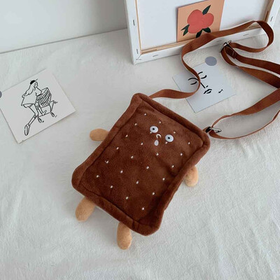

Tailored Women 2019 New Cute Plush Bag Casual Shoulder Bag Funny Messenger Package