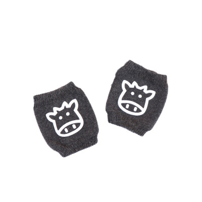 

Kids Simple Anti Slip Unisex Baby Crawling Clothing Accessories Mesh Knitting Cartoon Short Knee Pads 5 Colors