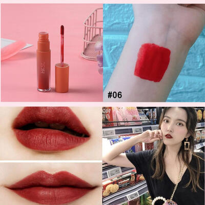 

Matte Lip Gloss Non-stick Cup Colorfast Long-lasting Easy To Color Matte Lip Glaze Lipstick Lasting 24Hours Mate Levre