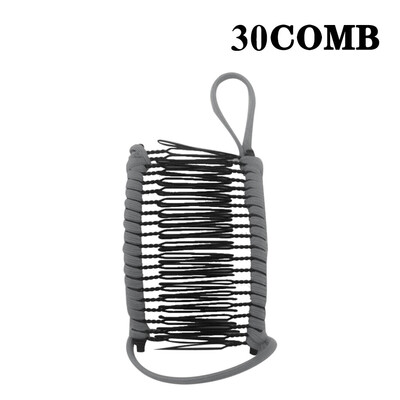 

Gobestart Women Vintage Hair Clip Christmas Hair Accessory Stretchable Banana Comb