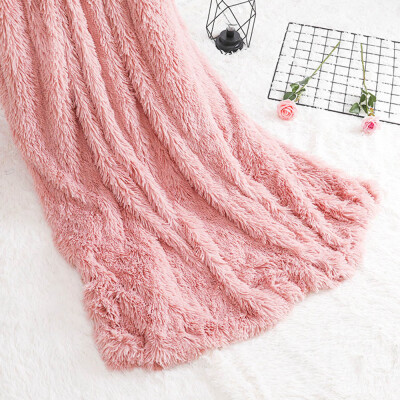 

Gobestart Large Soft Warm Shaggy Faux Fur Throw Blanket Sofa Double King Bed Blanket