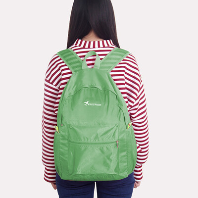 

Tailored New Backpack Wear Light Sports Outdoor Backpack Light Simple Fold Backpack