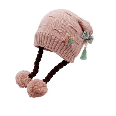 

Baby Hat Infant Girl Boy Hats Toddler Kids Winter Warm Crochet Knit Beanie Cap Newborn Hat