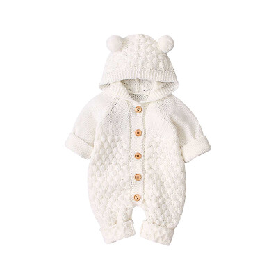 

Baby Rompers Knitted Long Sleeve Knit Newborn Bebes Boys Girls Jumpsuits Onesie Autumn Winter Toddler Children Overalls Clothing