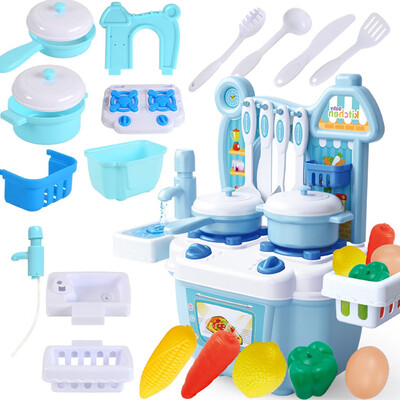 

Tailored New Christmas Children Gift Play Kitchen Set Kids Pretend Toy Cooking Food Toys