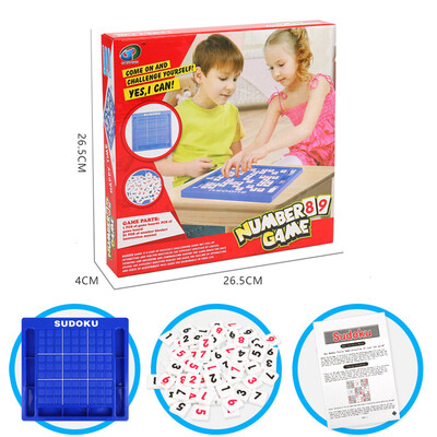 

YIWULASudoku Cube Number Table Game Brain Digital Puzzle Montessori Toys for Kids