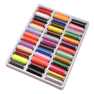 

39 Colorsbox Home Sewing Thread Assortment Coil Sewing Kit All Purpose Handcraft Thread DIY