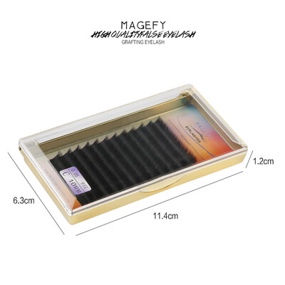 

〖Follure〗Grafting False Eye Lashes Wave 005 C Black Silk Eyelashes Extension
