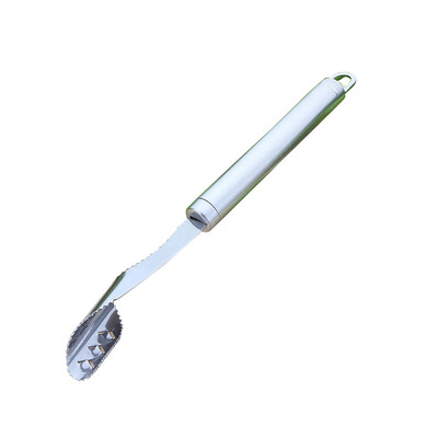 

Vegetable Fruit Pepper Corer Stainless Steel Chili Seed Remover with Serrated Edge Kitchen Tools