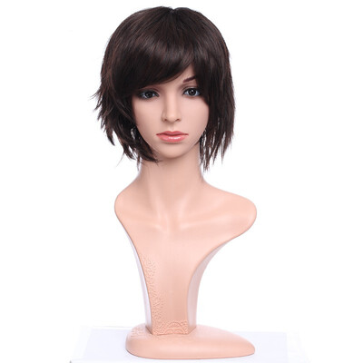 

Long Curly Synthetic Wig with Bangs Hair Wigs Heat Resistant Full Wig Full Head for Women