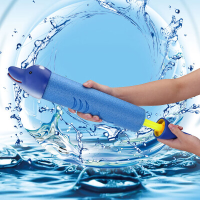 

YIWULAFunny Cartoon Dolphin Pull Type Swimming Water Summer Beach Toys