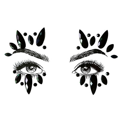 

〖Follure〗Face Gems Adhesive Glitter Jewel Tattoo Wedding Festival Rave Party Body Make Up