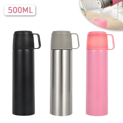 

Willstar Thermos Flask Stainless Steel Cup Hot Vacuum Bottle Push Button Lid Insulated