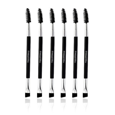 

Eyelash Brush Eyebrow Brush Single Double Head Brush Spiral Eyelash Brush Fiber Wool Bevel Brush Professional Makeup Brushes