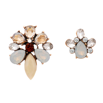 

with Horse Eye Dress Water Stud Earring Temperament Alloy Earrings Fashion Shiny Shaped For Mum