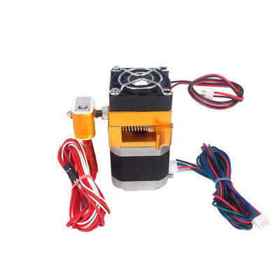 

Replacement for MakerBot Prusa i3 Reprap 3D Printer Assembled MK8 Extruder 04mm Print Nozzle Hotend