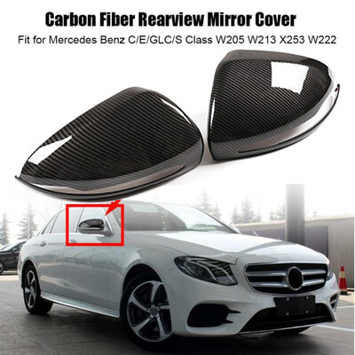 

Car Rearview Side Mirror Trim Cover Sticker Accessories For Mercedes-Benz W205