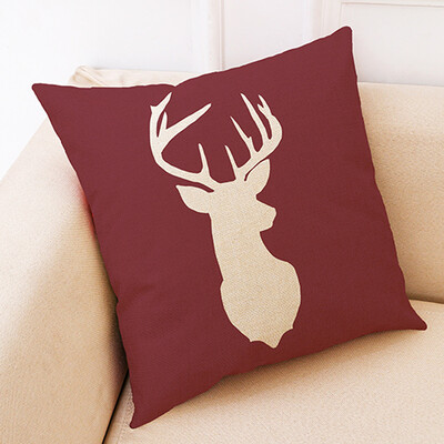 

Tailored Christmas Home Decor Cushion Cover Graffi Style Throw Pillowcase Pillow Covers
